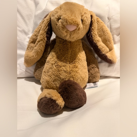 Bashful Patchwork Brown Bunny - RETIRED - Picture 4 of 9